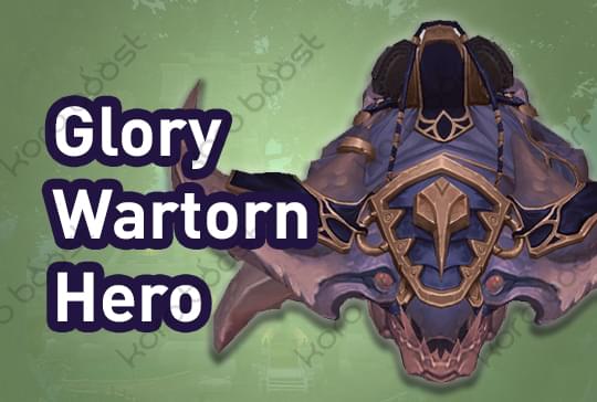 ILVL WoW Glory of the Wartorn Hero 10/10 Mythic Dungeons Clear Run Boosting 340 