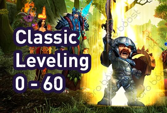 WoW Classic Era & Hardcore Leveling Boost 1-60 Service