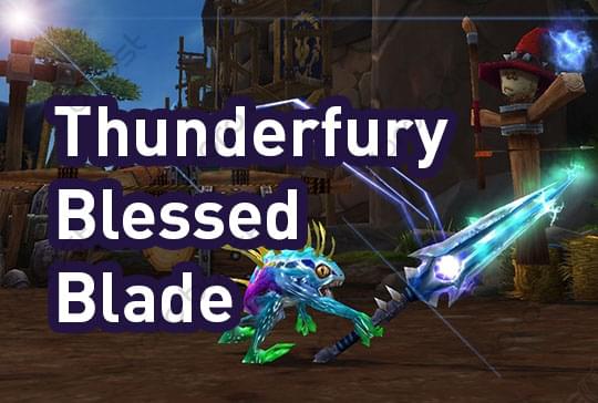 Buy Wow Thunderfury Blessed Blade Of The Windseeker Koroboost Com