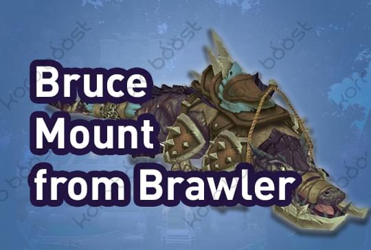 Opdater fårehyrde basen Buy WoW Bruce Mount from Brawler Guild Boost (Battle for Azeroth) |  Koroboost.com