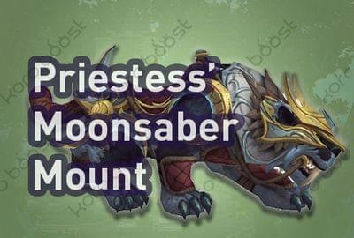 Priestess’ Moonsaber Mount