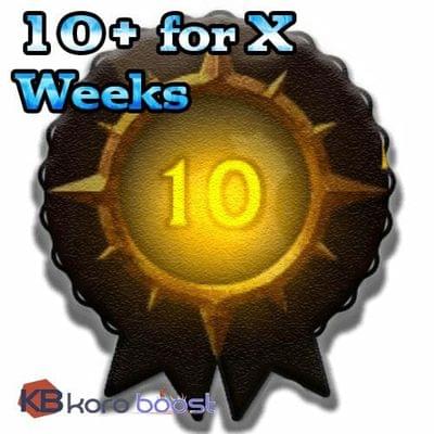 BFA mythic + Weekly Package - Save 25%