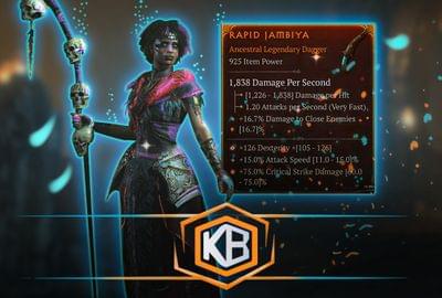Diablo 4 Legendaries With Greater Affixes