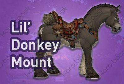 Lil’ donkey