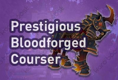 Prestigious Bloodforged Courser