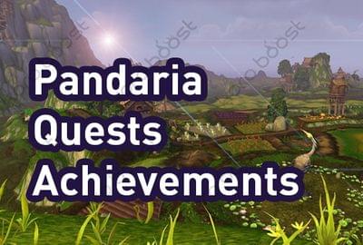 Pandaria Quests  Achievements Boost