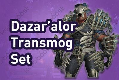 Battle of Dazar'alor Mythic Armor Transmog Set
