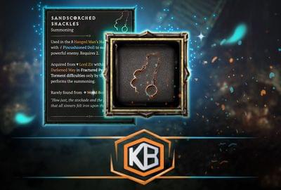 Buy D4 Sandscorched Shackle from $0.03