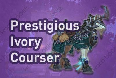 Prestigious Ivory Courser