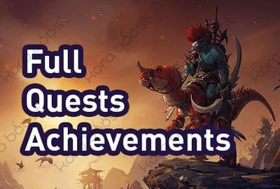 Whole Full Quests Achievements Boost