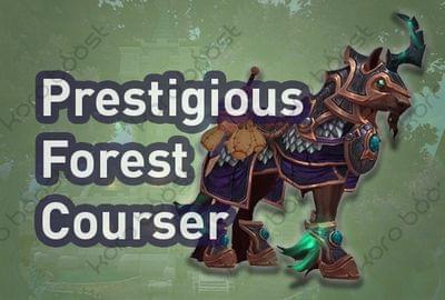 Prestigious Forest Courser