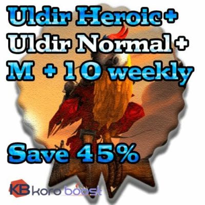 Uldir Heroic + Uldir Normal + 10 weekly Chest Bundle