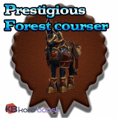 Prestigious Forest Courser