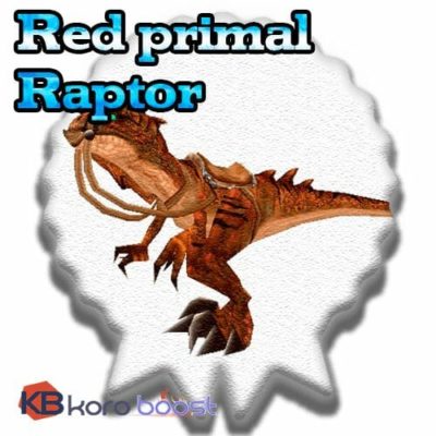Red Primal Raptor