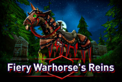 Fiery Warhorse's Reins Mount