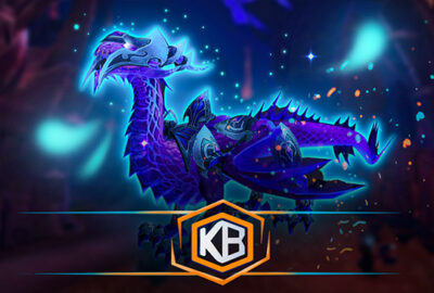 Corruption of the Aspects Mount in WoW for a void-twisted dragon ride