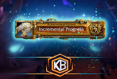 Incremental Progress Achievement in WoW for Renown and rewards