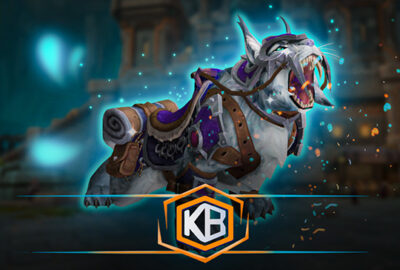 Void-Scarred Lynx Mount in WoW for a dark, void-infused feline ride