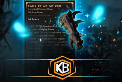 Bane of Ahjed-Den farm in Diablo 4 – fast Unique drop
