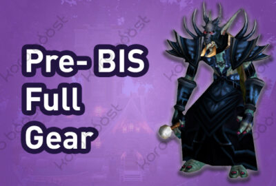 buy World of Warcraft (WoW) Classic - Pre- BIS Full Gear