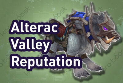 buy wow Alterac Valley Exalted Reputation
