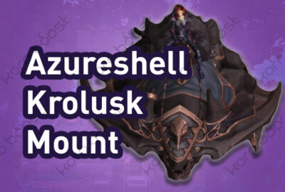 WoW Azureshell Krolusk Mount