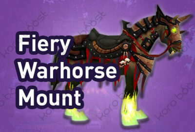 buy WoW Fiery Warhorses Reins