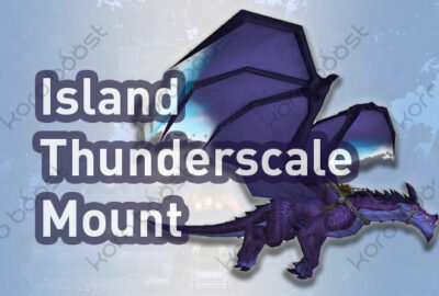 WoW Island Thunderscale Mount