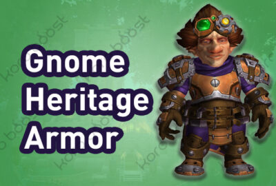 buy WoW Gnome Heritage Armor Boost