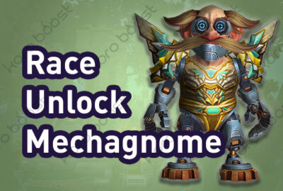 buy WoW Mechagnome Allied Race Unlock