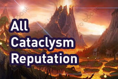 buy WoW Cataclysm reputation