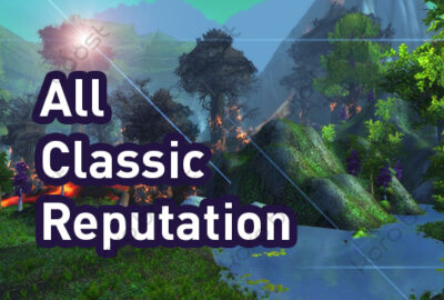 buy WoW Classic reputation