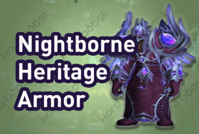 buy WoW Nightborne Heritage Armor Boost - Heritage Of The Shal’dorei