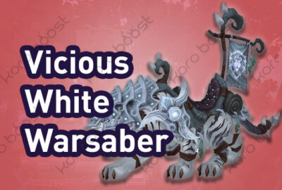 buy WoW Vicious White Warsaber