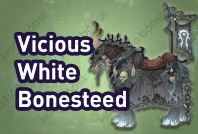 buy WoW Vicious White Bonesteed