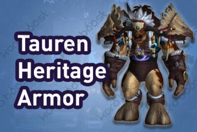 buy WoW Tauren Heritage Armor Boost