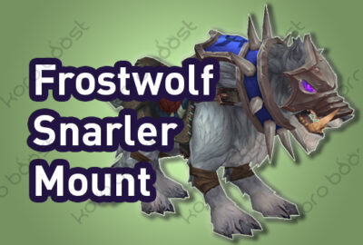 buy WoW Frostwolf Snarler Mount