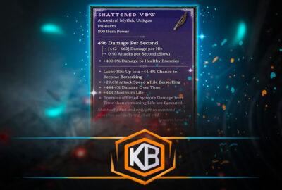 Diablo 4 Shattered Vow: Quickly complete challenges and unlock exclusive rewards