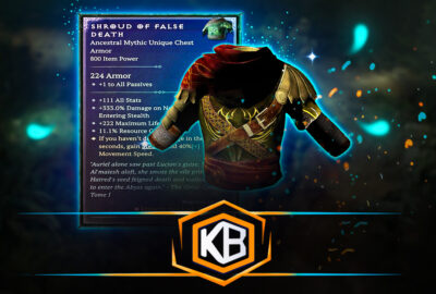 Diablo 4 Shroud of False Death: Quickly obtain the shroud and unlock exclusive rewards