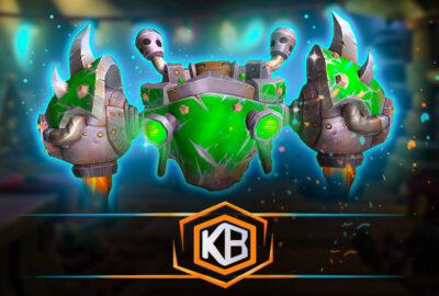 Mean Green Flying Machine Mount in WoW for an exclusive ride